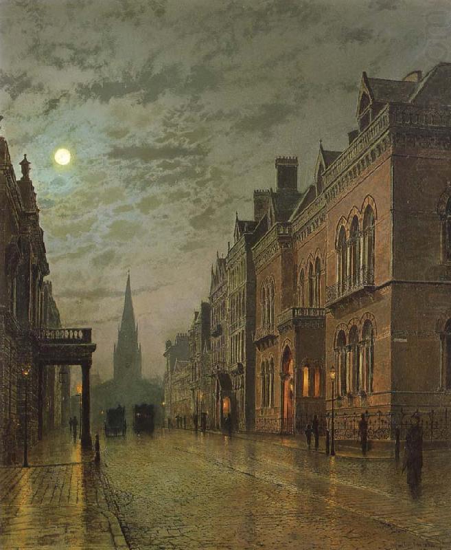 Park Row,Leeds, Atkinson Grimshaw